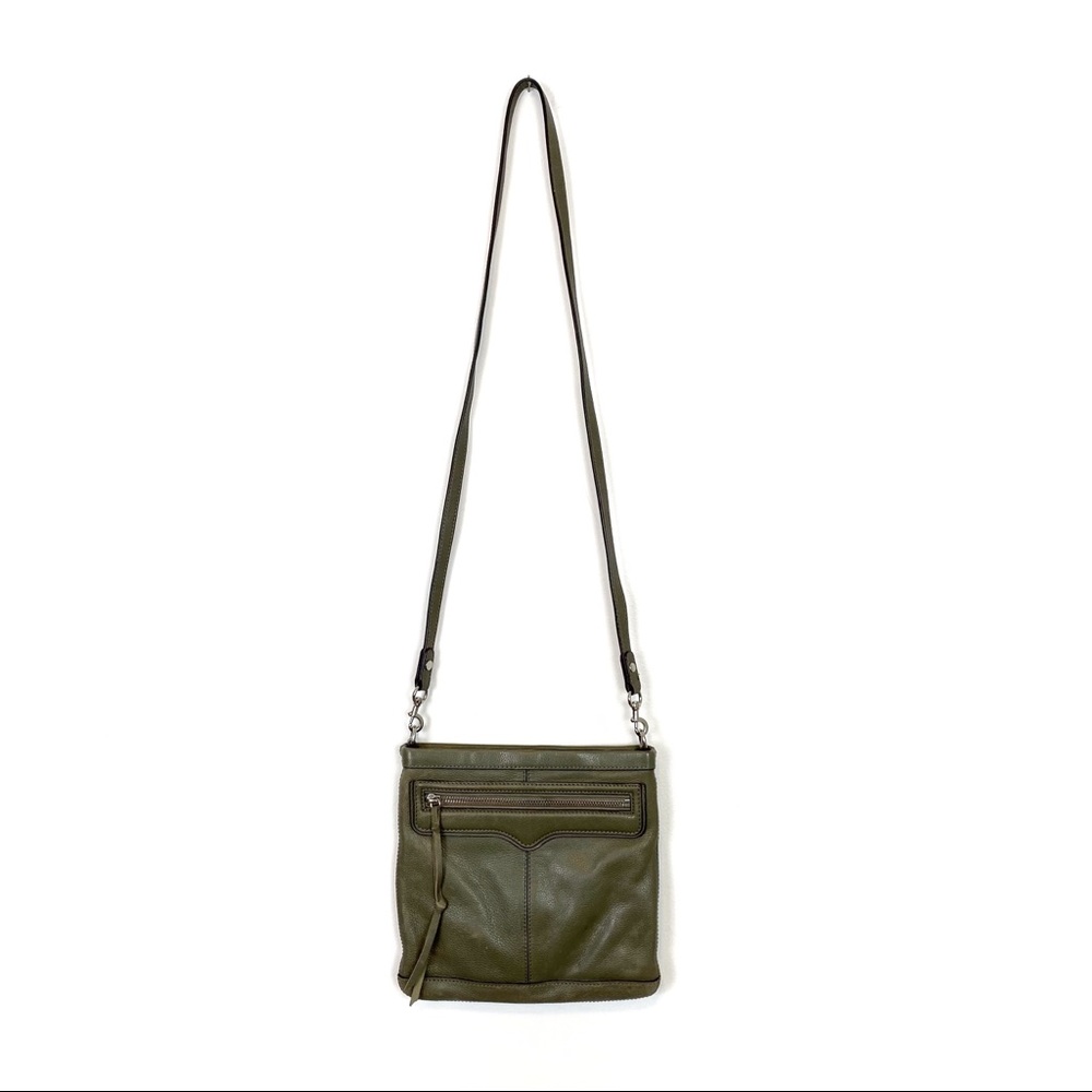 Rebecca Minkoff | Olive Green‎ Leather Crossbody Bag